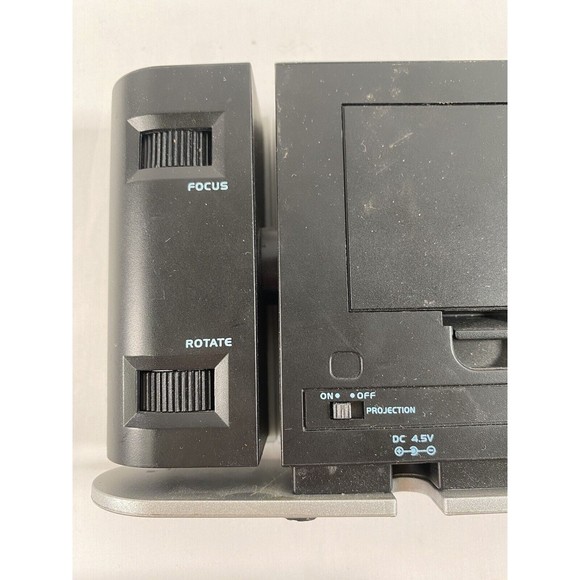 Silicon Scientific Atomic Projection Clock 6" Long × 4" Tall Tested Working READ - Picture 5 of 7